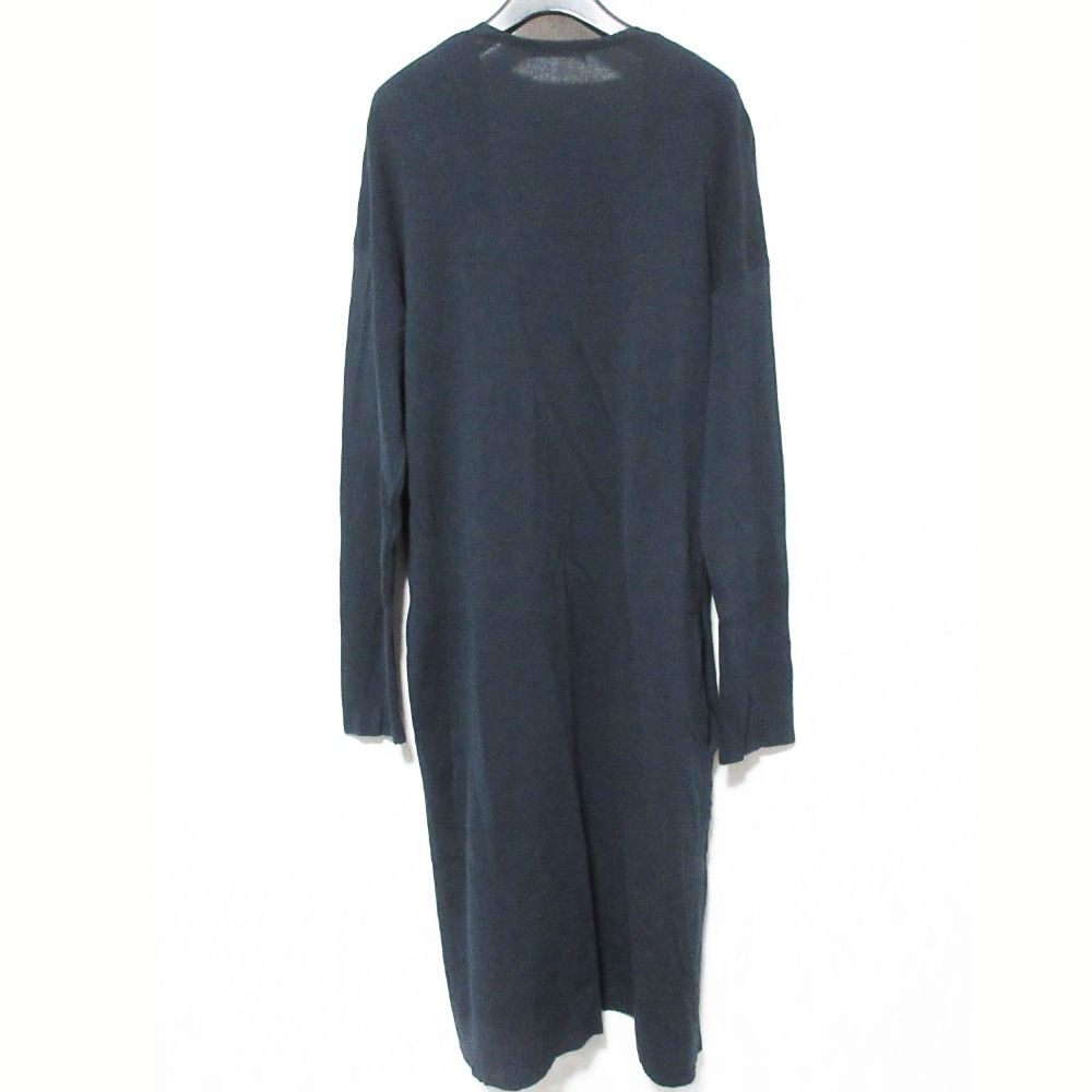 美品 theory luxe セオリーリュクス ロングニットカーディガン 38