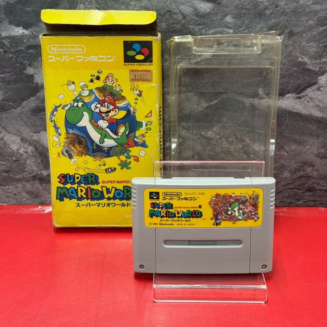 新品未開封】SFC スーパーファミコンソフト スーパーマリオワールド