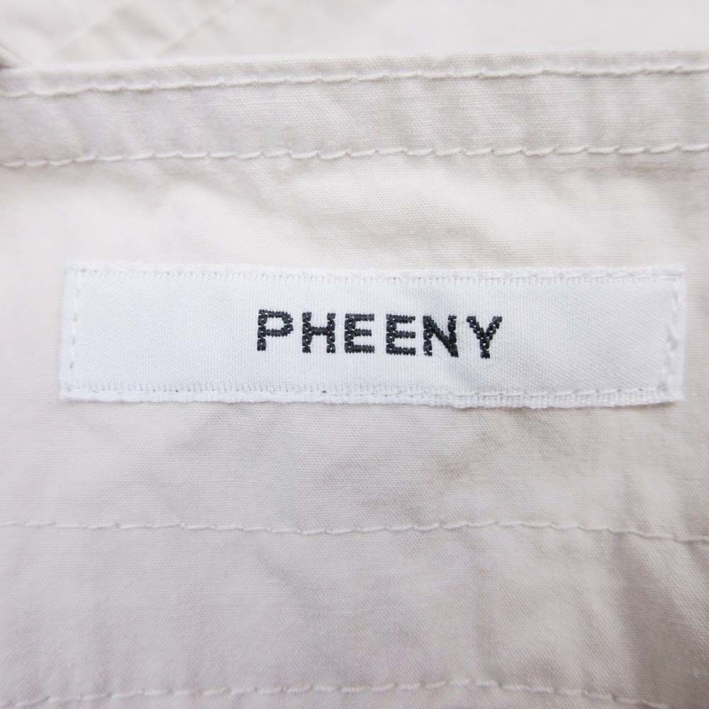 美品 24ss PHEENY フィーニー コットンナイロン DUMP SALVAGE TROUSERS