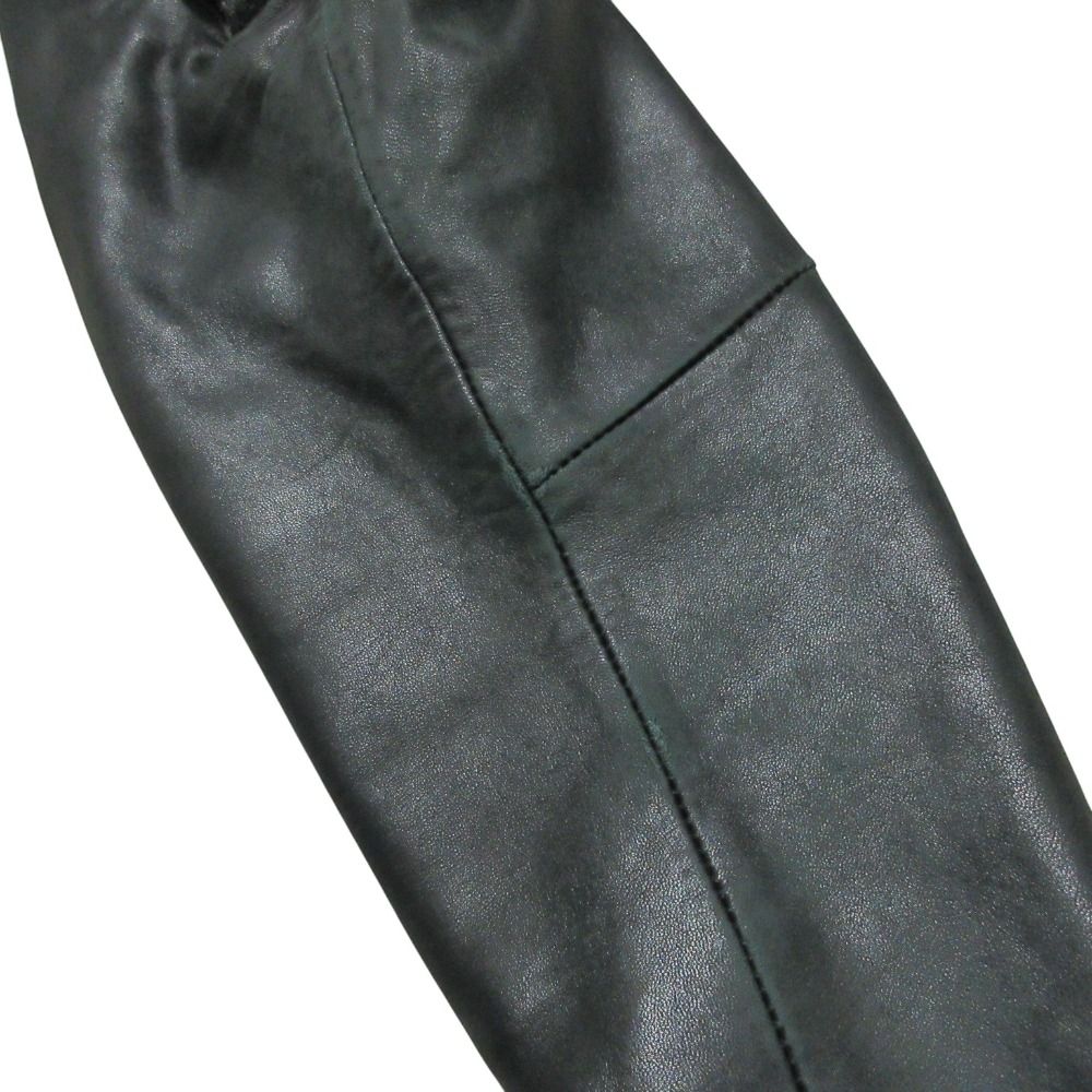 【美品】イザベルマランエトワール ラムレザー切り替え スタジャン 36 黒 良品 Isabel Marant Etoile イザベルマランエトワール 袖ラムレザー