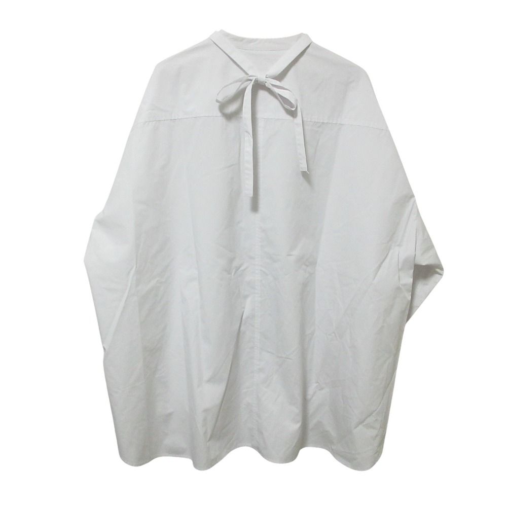良品 OHGA オオガ ボウタイ ブラウス シャツ OHGA-1025-2 M ホワイト