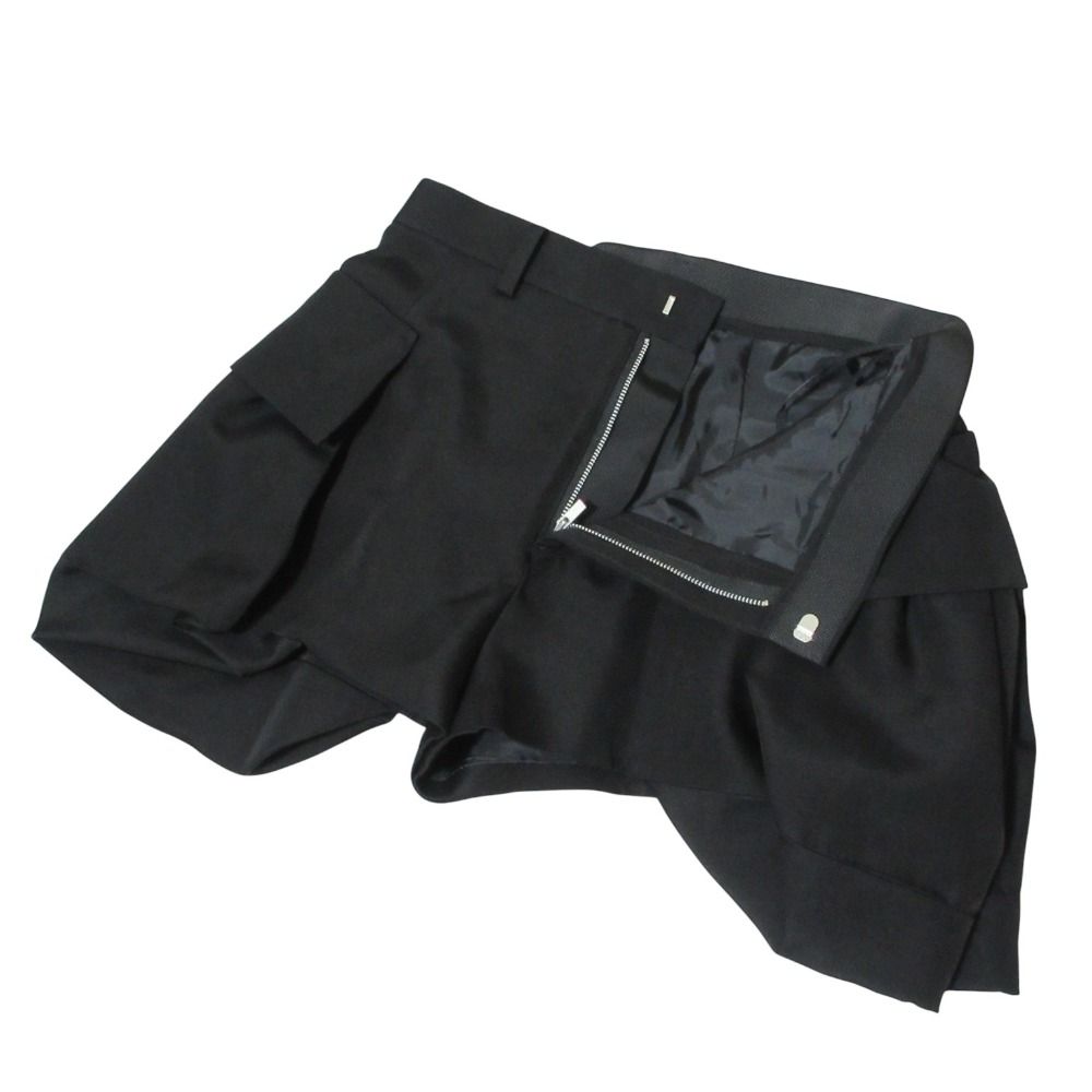 未使用 25年商品 sacai サカイ シルクブレンド ショートパンツ 25