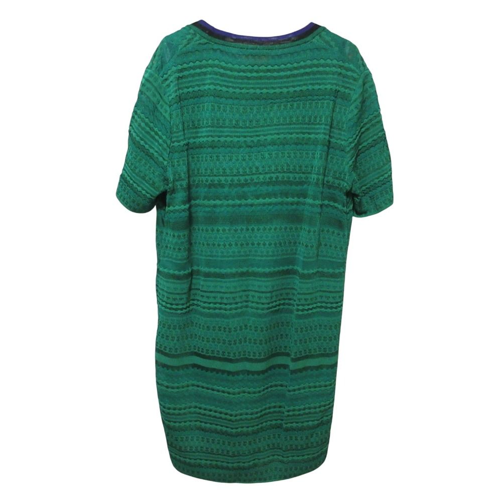 【美品】ミッソーニ（MISSONI）ノースリーブ/46 美品 MISSONI ミッソーニ アンサンブル セットアップ ノースリーブ