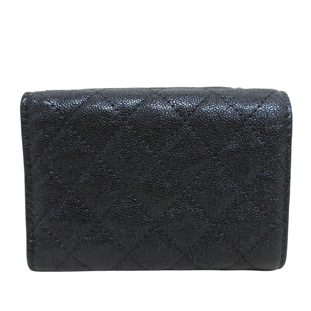 新品同様 CHANEL シャネル ボーイシャネル キャビアスキン スモール