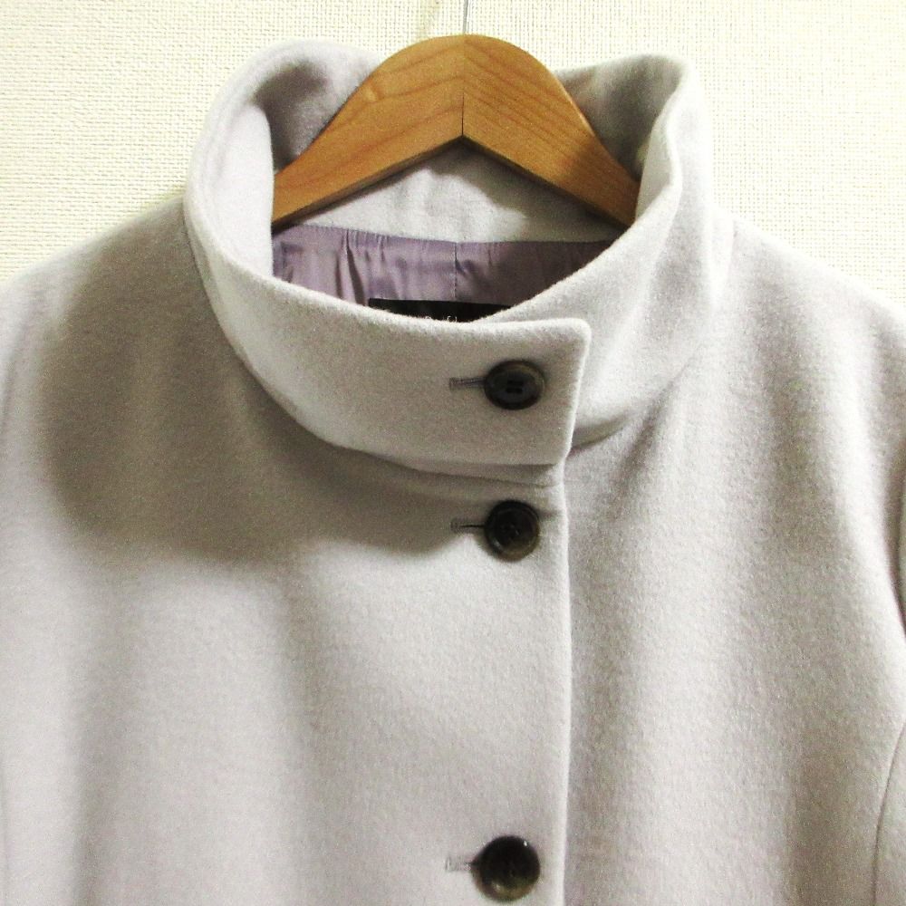 良品 Reflect リフレクト アンゴラブレンド ウール コート サイズ11