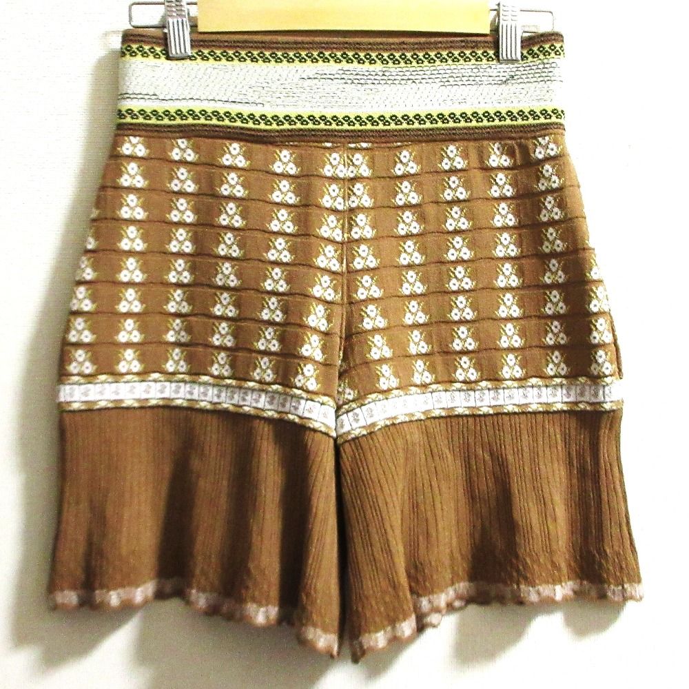 良品 Mame Kurogouchi マメクロゴウチ ジャガード ニット ショーツ