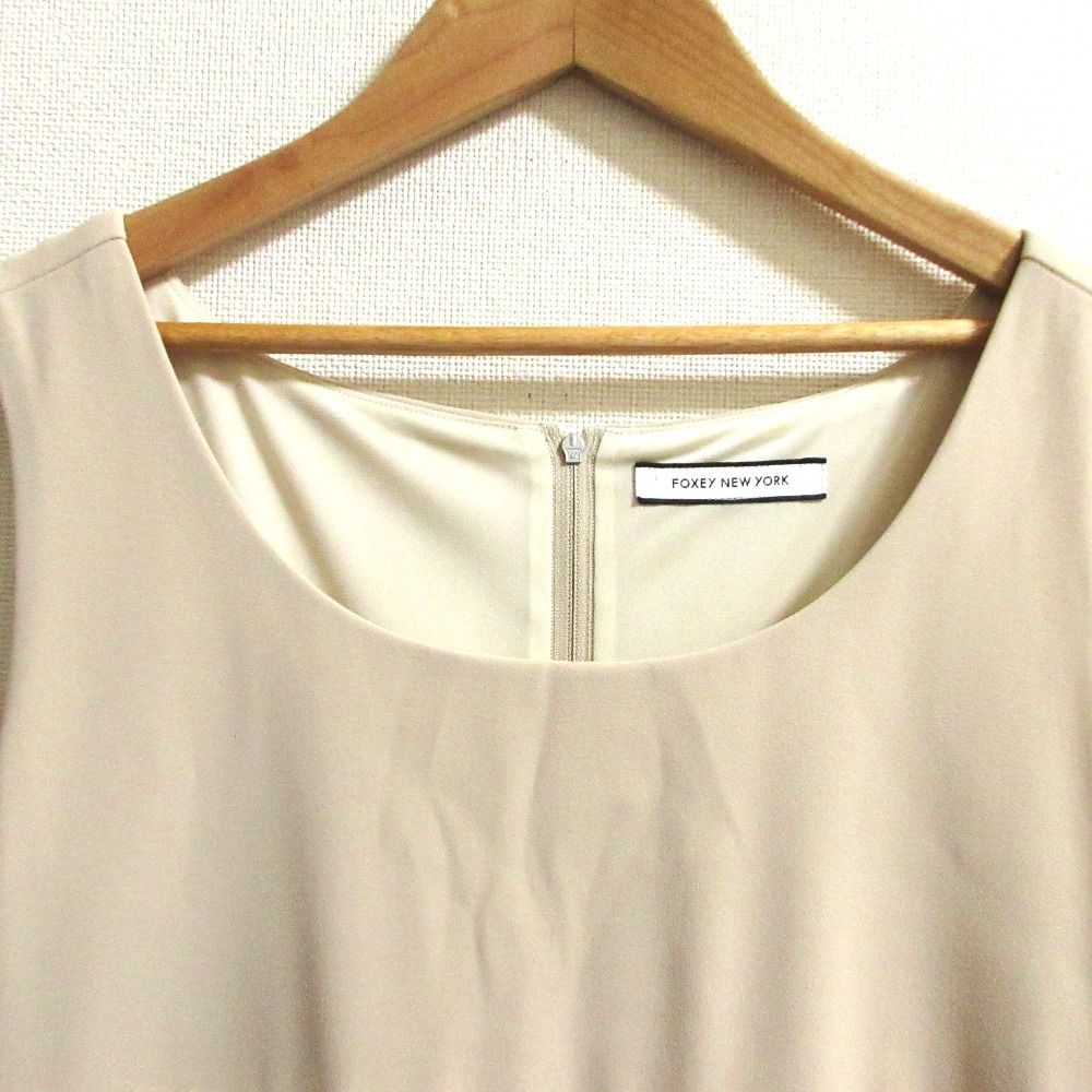 良品 FOXEY NEW YORK フォクシーニューヨーク Dress Orangerie フレア