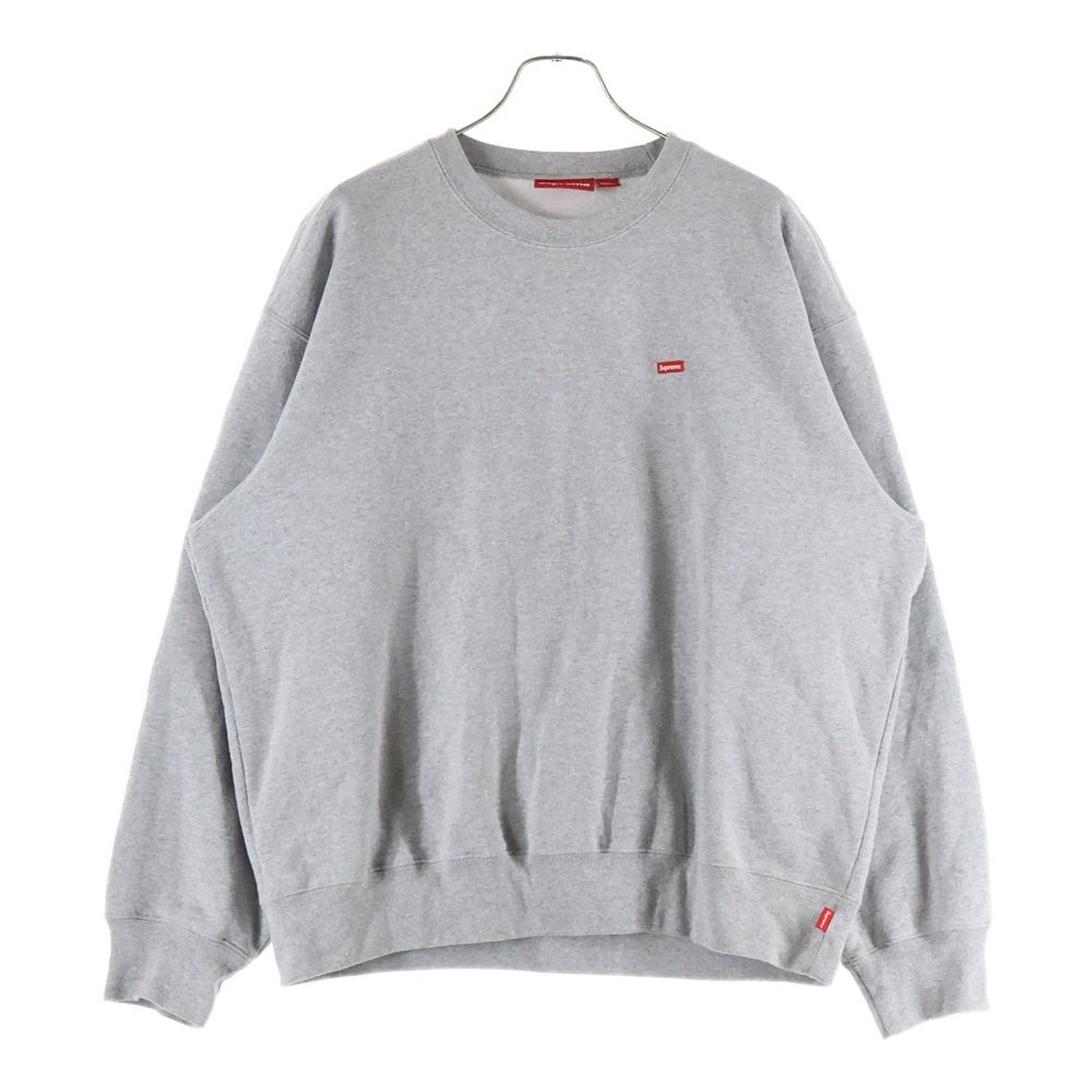 ほぼ新品 Supreme Small Box Crewneck グレー 24aw Supreme Small Box