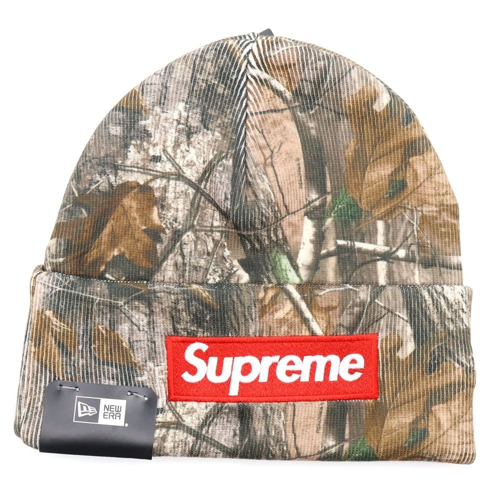 SUPREME (シュプリーム) 25AW New Era Box Logo Beanie Realtree
