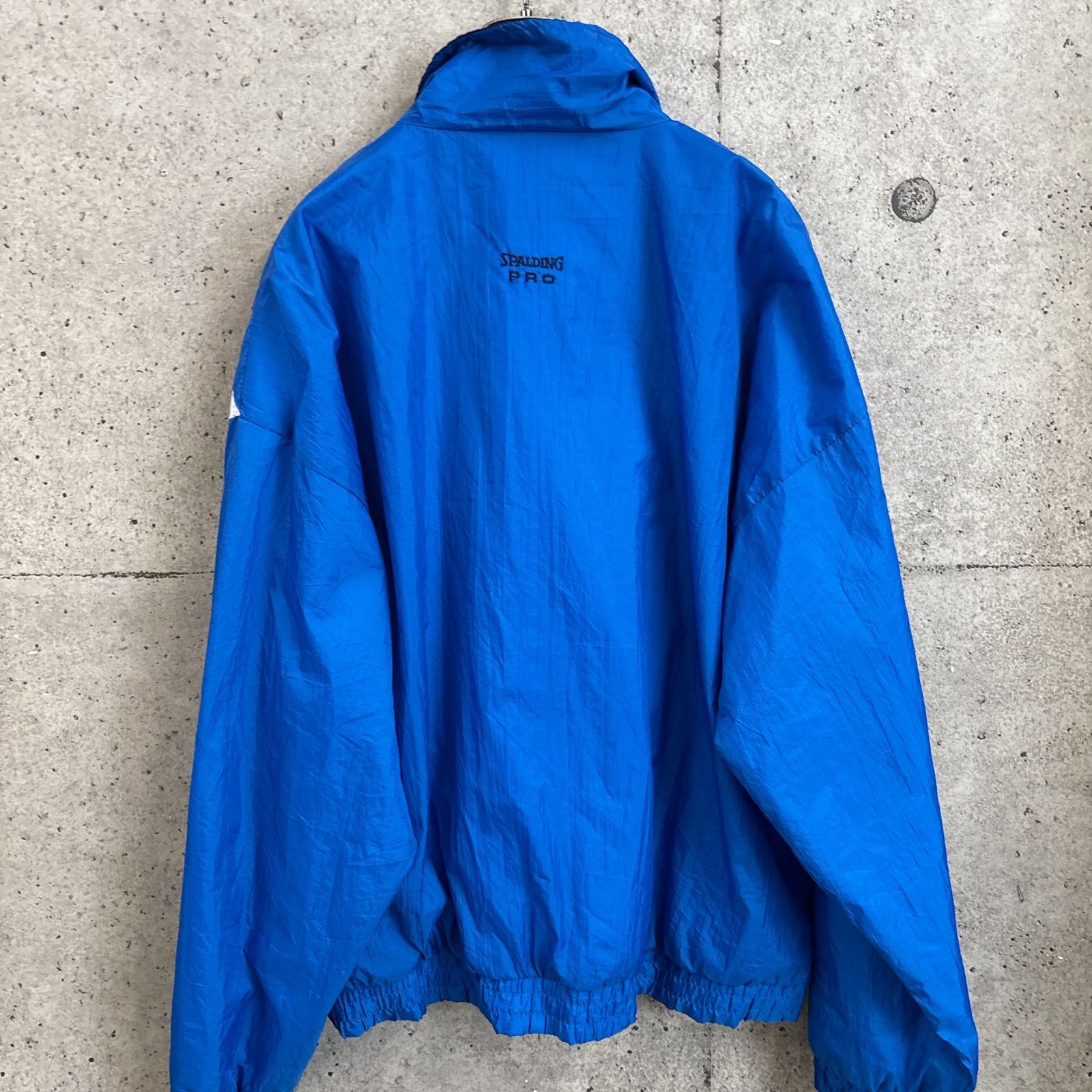 古着【USED】 SPALDING ナイロンジャケット レトロ L マルチカラー 