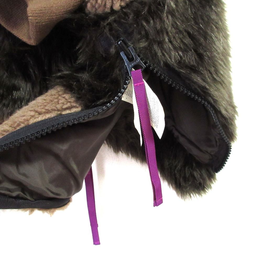 良品 21AW sacai サカイ Faux Shearling × Faux Fur Blouson