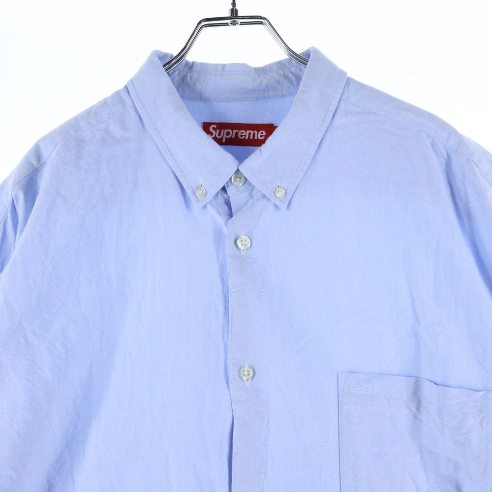 SUPREME (シュプリーム) 24SS Loose Fit S/S Oxford Shirt フロント
