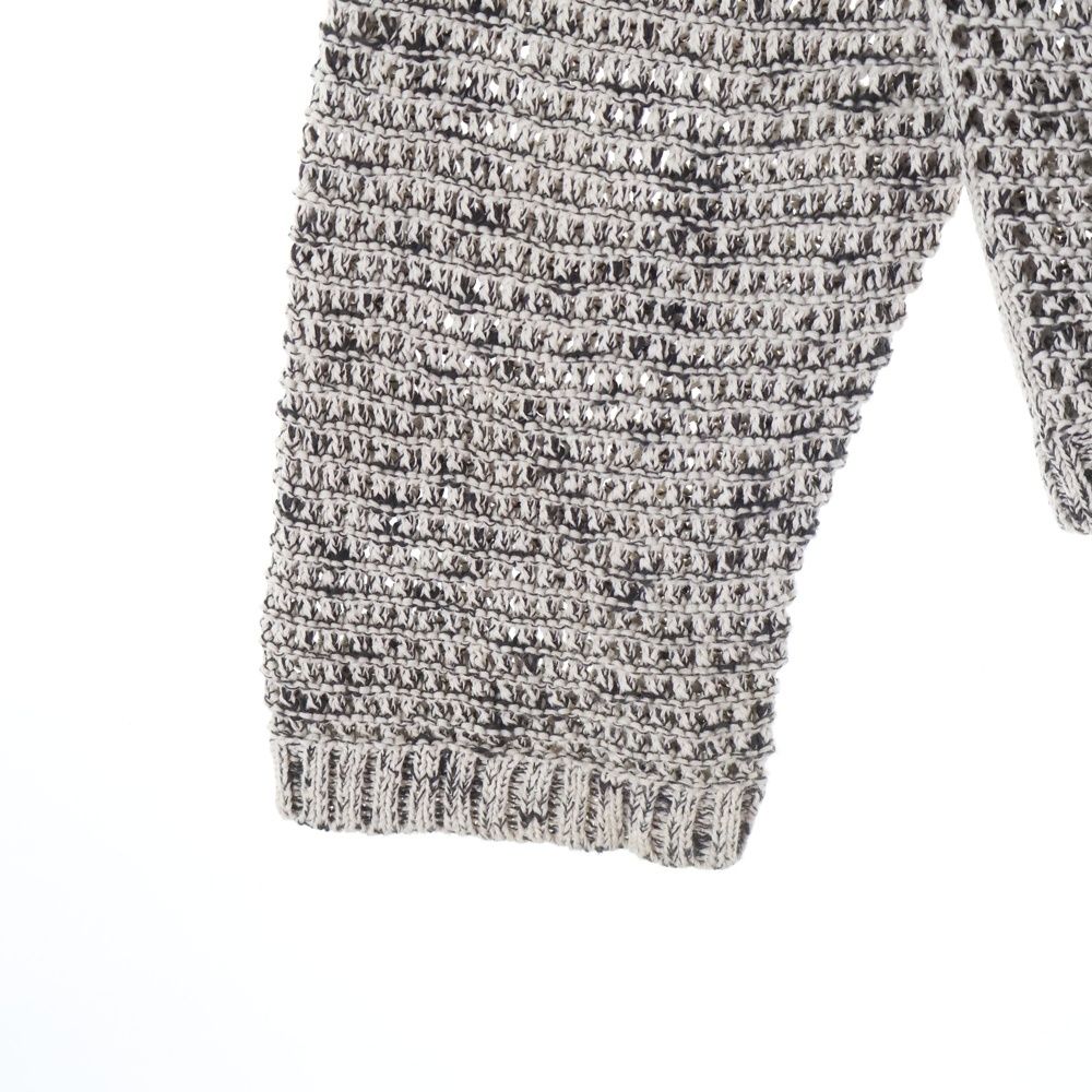 YOKE (ヨーク) 24SS MESH KNITTED BUTTONED CARDIGAN メッシュニット