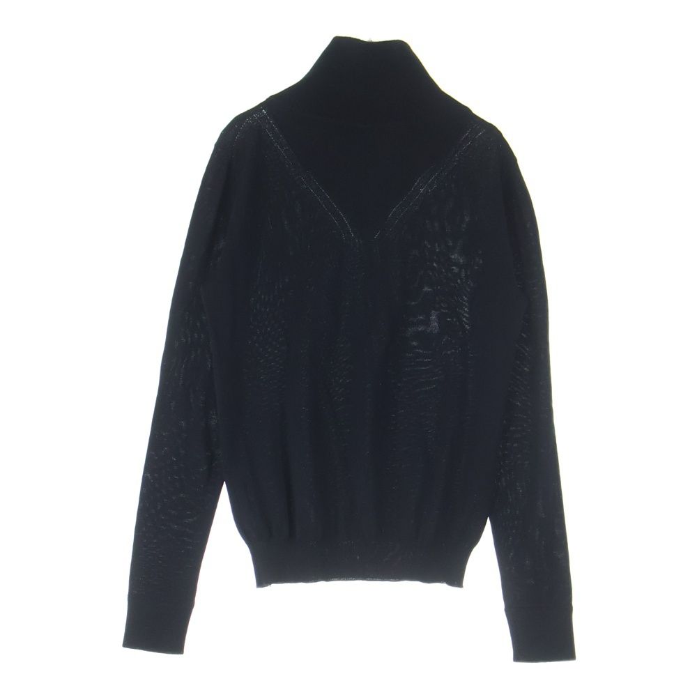 M Dior Homme カーディガン メッシュ ニット セーター ウール 黒 M Dior Homme カーディガン メッシュ ニット セーター ウール 黒