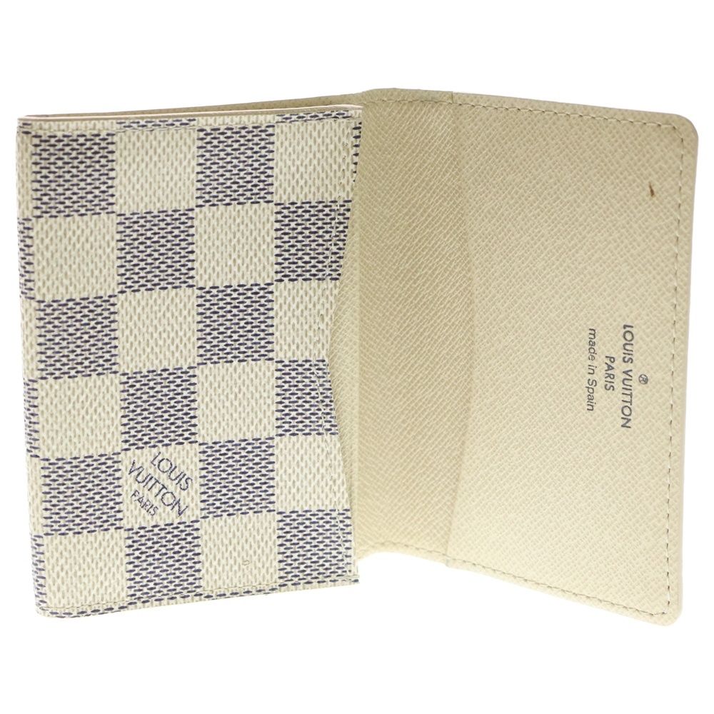 LOUIS VUITTON (ルイヴィトン) ダミエアズール アンヴェロップ カルト