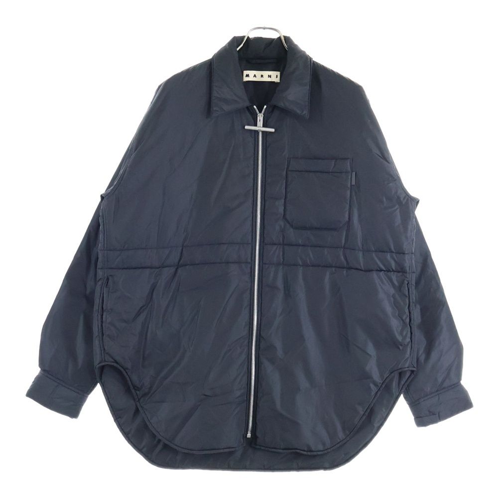 MARNI (マルニ) ジップアップ フロントポケット ナイロンジャケット