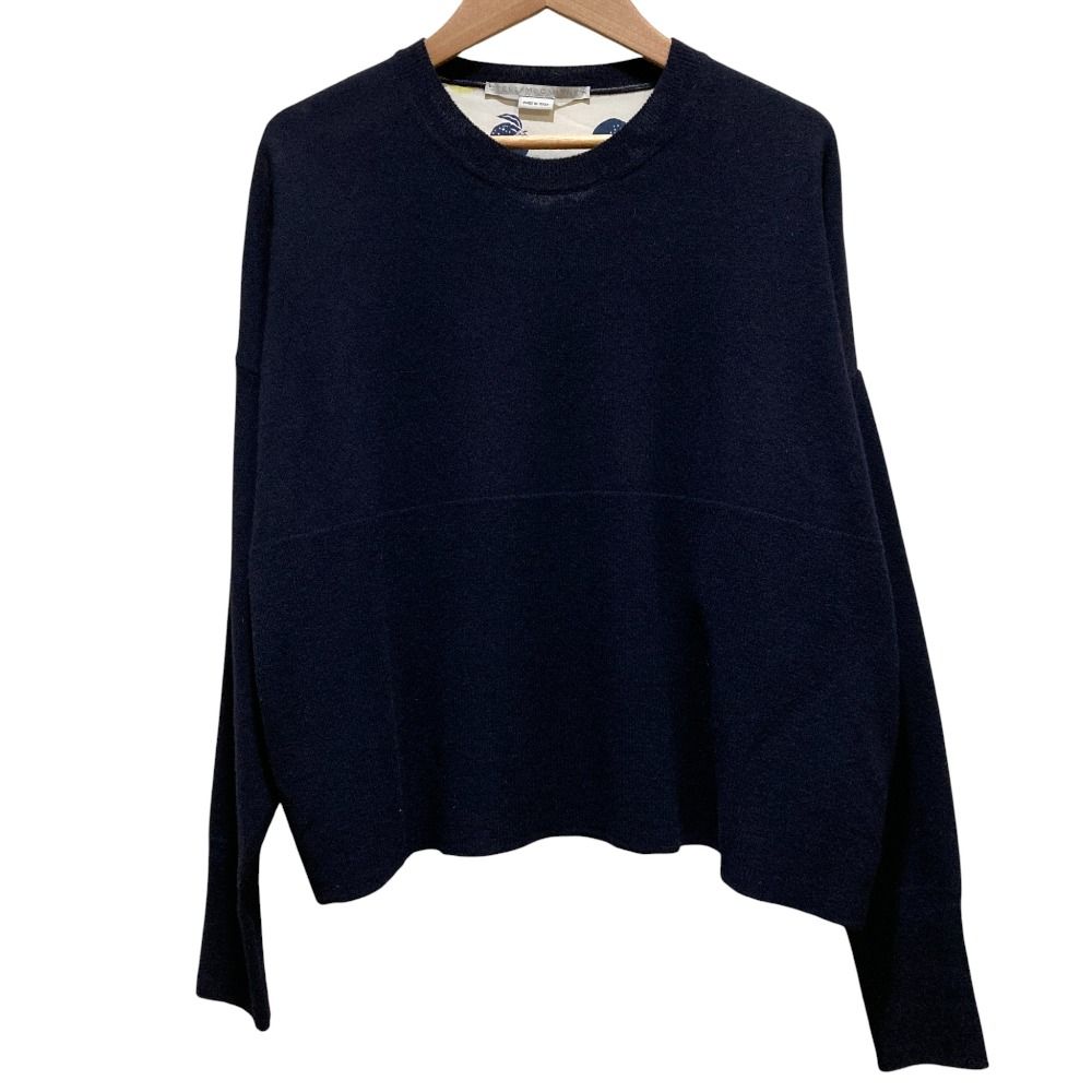 美品 Stella McCartney ステラマッカートニー オレンジ シルクバック