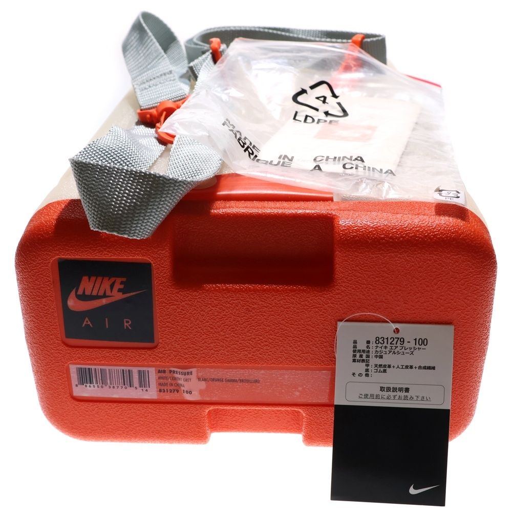 NIKE (ナイキ) 【観賞用 2016年製】 AIR PRESSURE 831279-100 WHITE