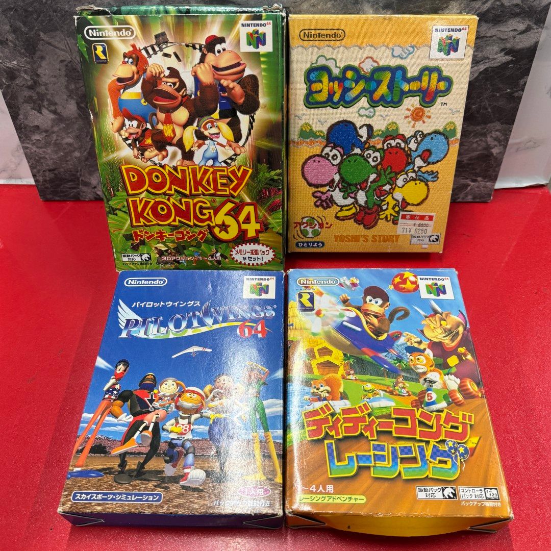 □64ソフト 箱付き 8点セット まとめ売り ニンテンドー64ソフト