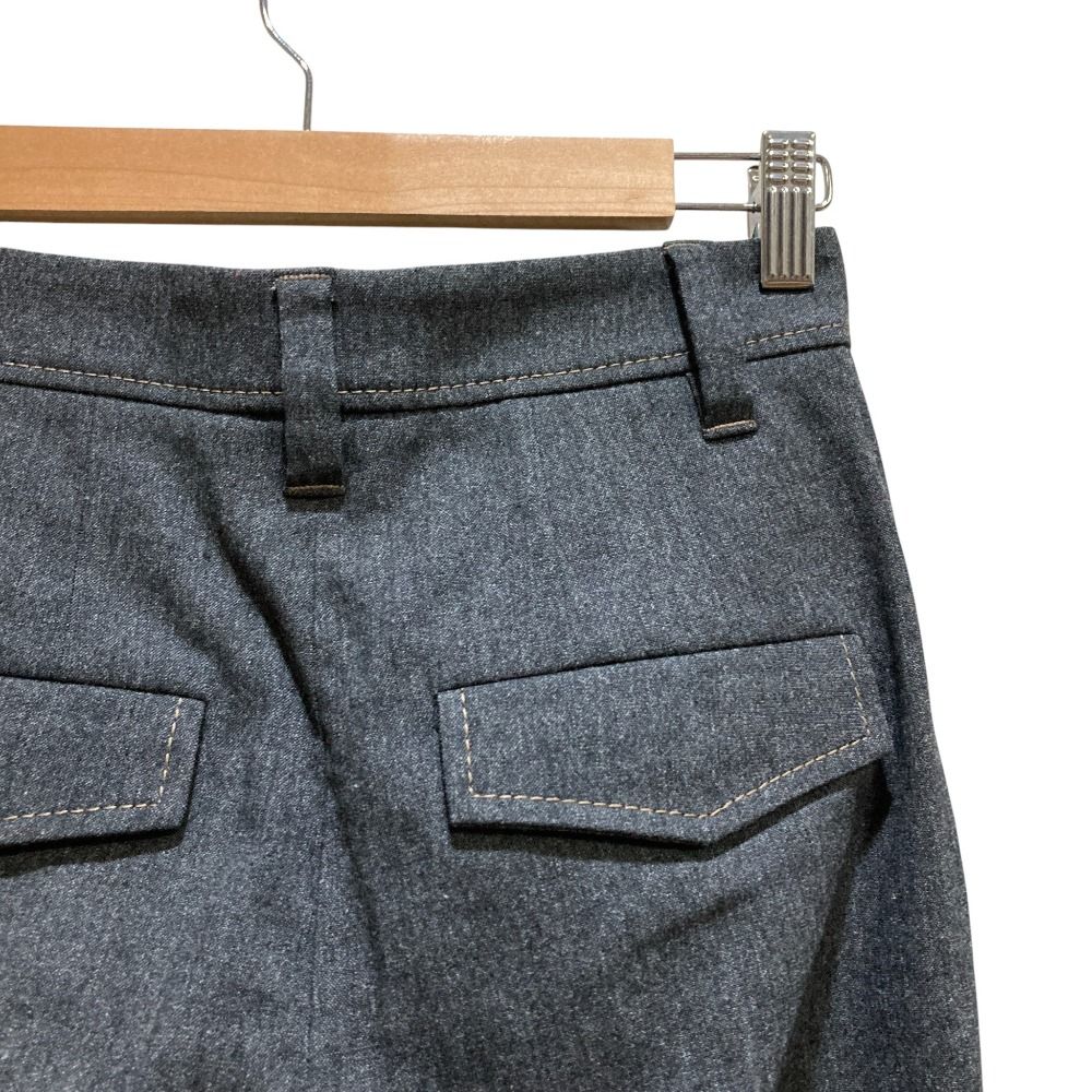 美品 22AW BRUNELLO CUCINELLI ブルネロクチネリ 裾リブ スラックス