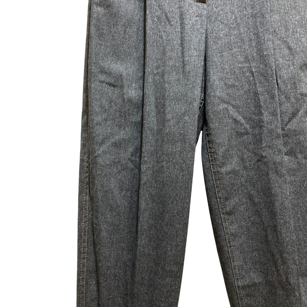 美品 22AW BRUNELLO CUCINELLI ブルネロクチネリ 裾リブ スラックス