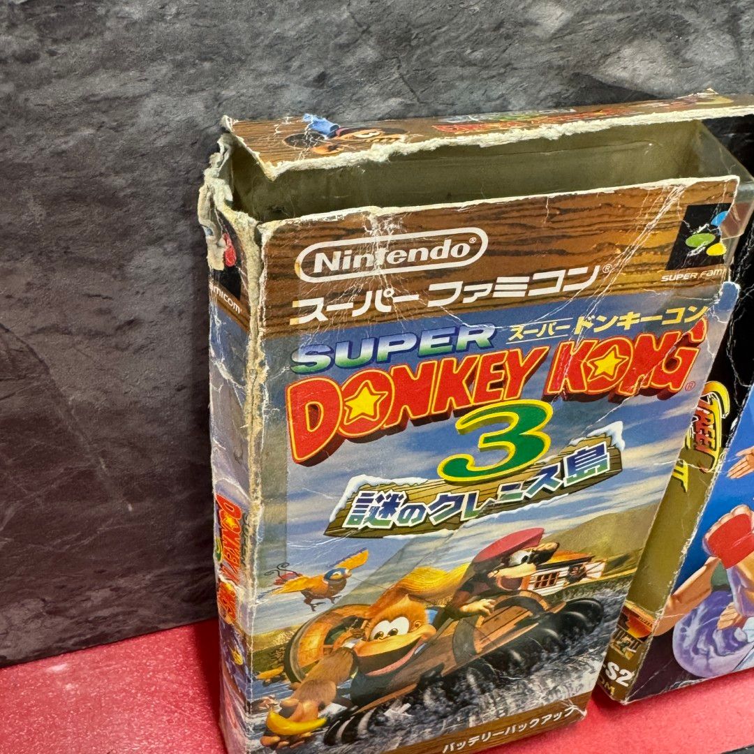 □スーパーファミコン 8点セット 箱付き ソフト まとめ売り