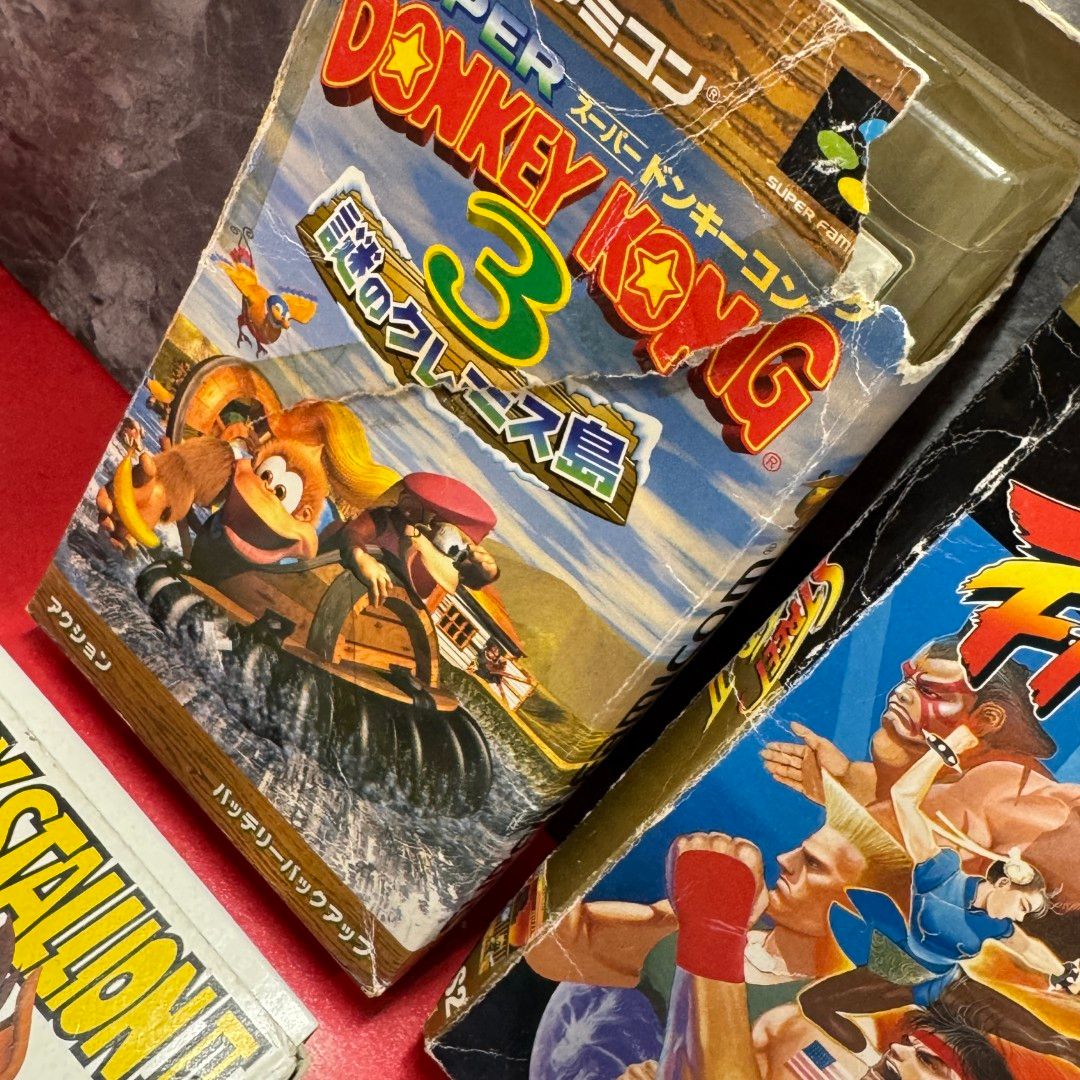 □スーパーファミコン 8点セット 箱付き ソフト まとめ売り