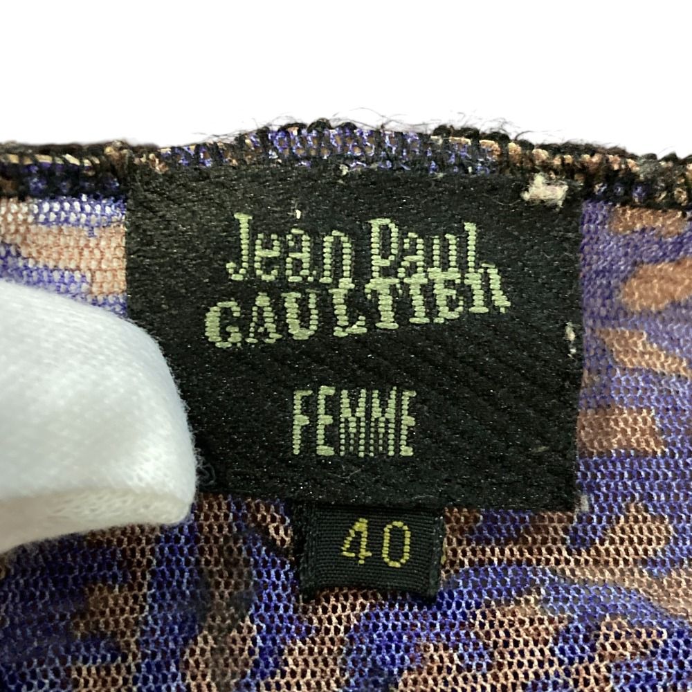 美品 Jean Paul Gaultier FEMME ジャンポールゴルチエ ペイズリー