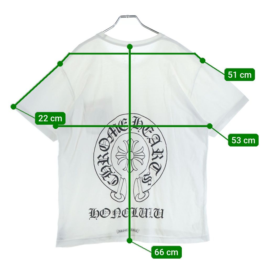 CHROME HEARTS (クロムハーツ) Honolulu Back Horseshoe Tee ホノルル