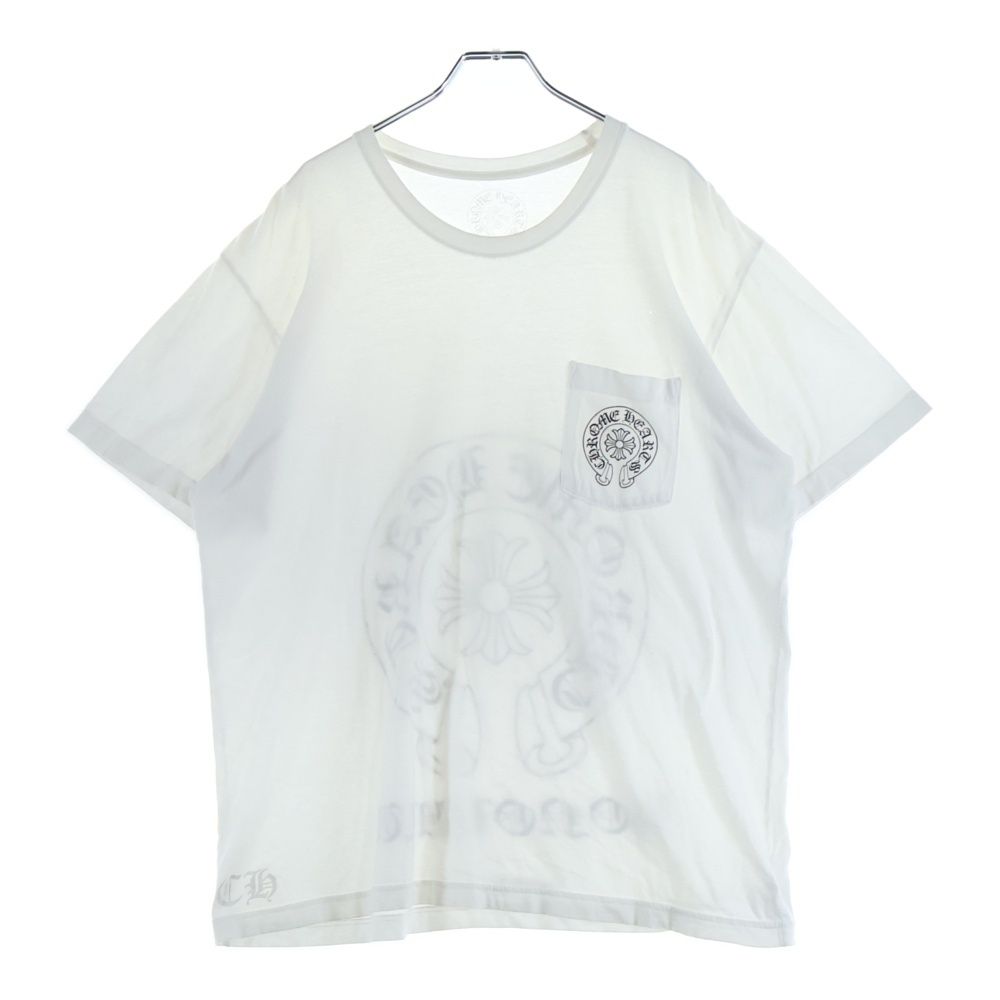 クロムハーツ　ホワイトポケット付きTシャツ HONOLULU クロムハーツ ホワイトポケット付きTシャツ HONOLULU V11868