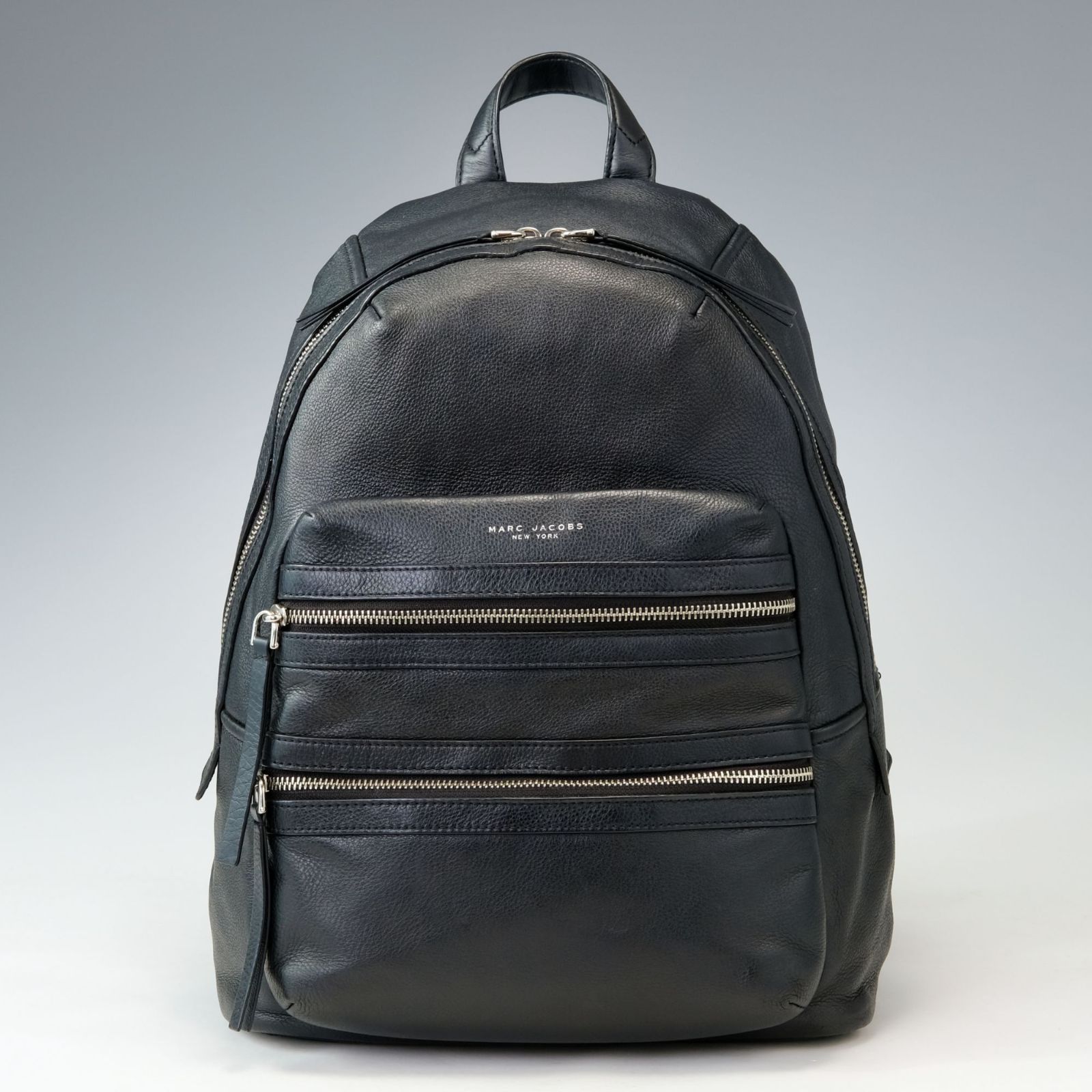 美品】MARC JACOBS リュック オールレザー 黒 【公式通販】