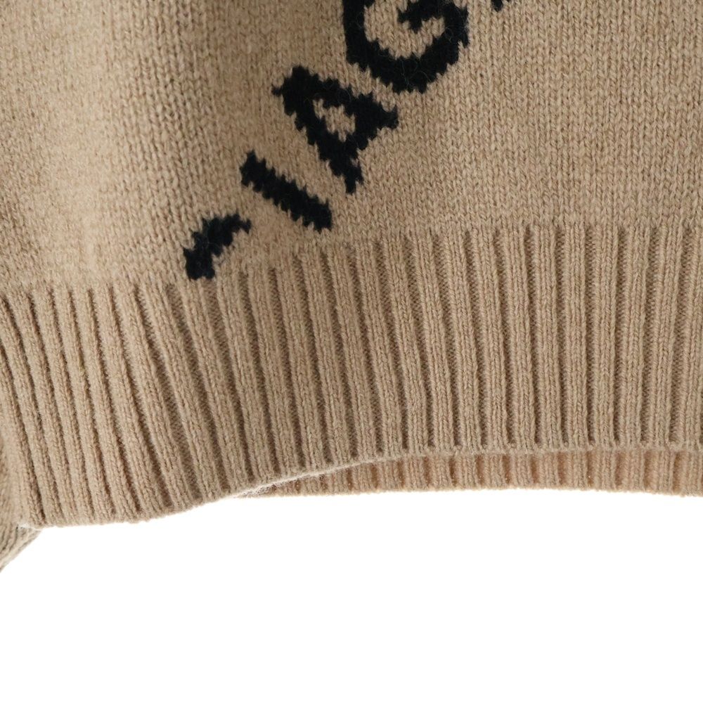 BALENCIAGA (バレンシアガ) 20AW オールオーバーロゴジャガード クルー