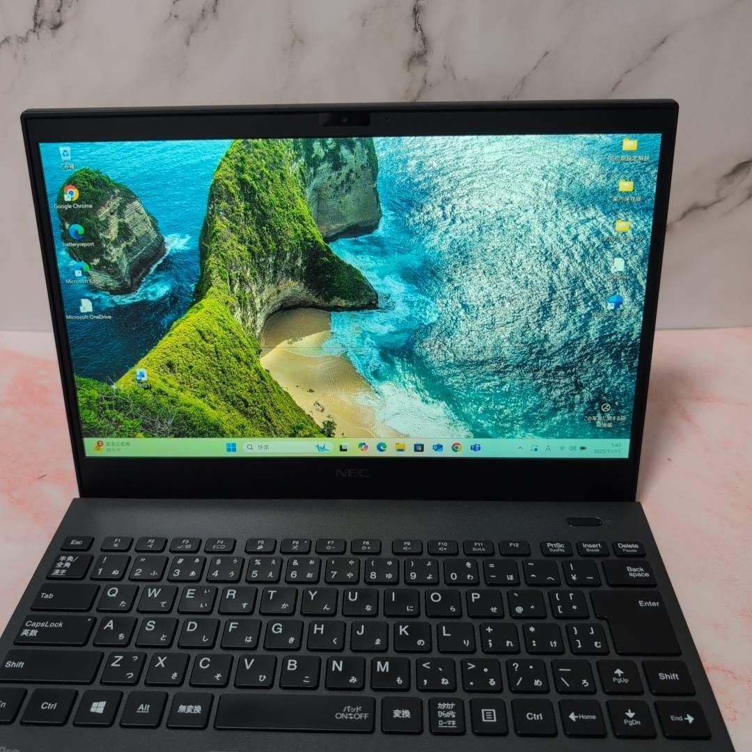 NEC VersaPro 第10世代i7 16GB SSD FHD 【難あり】 Office付き 即納