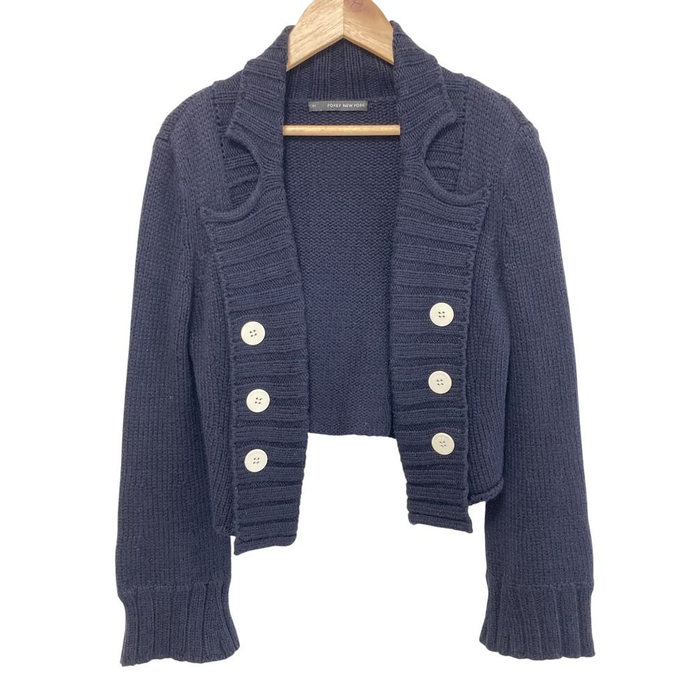 【タグ付き未使用品】フォクシーニューヨークコレクション　ニット　ネイビー　38 タグ付き未使用品】フォクシーニューヨークコレクション ニット