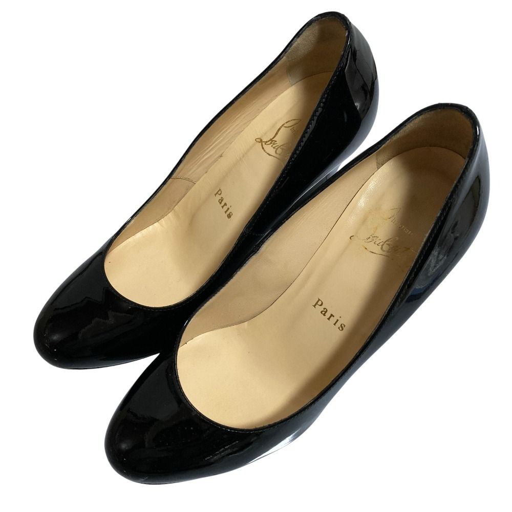 美品 Christian Louboutin クリスチャンルブタン RON RON ZEPPA 85