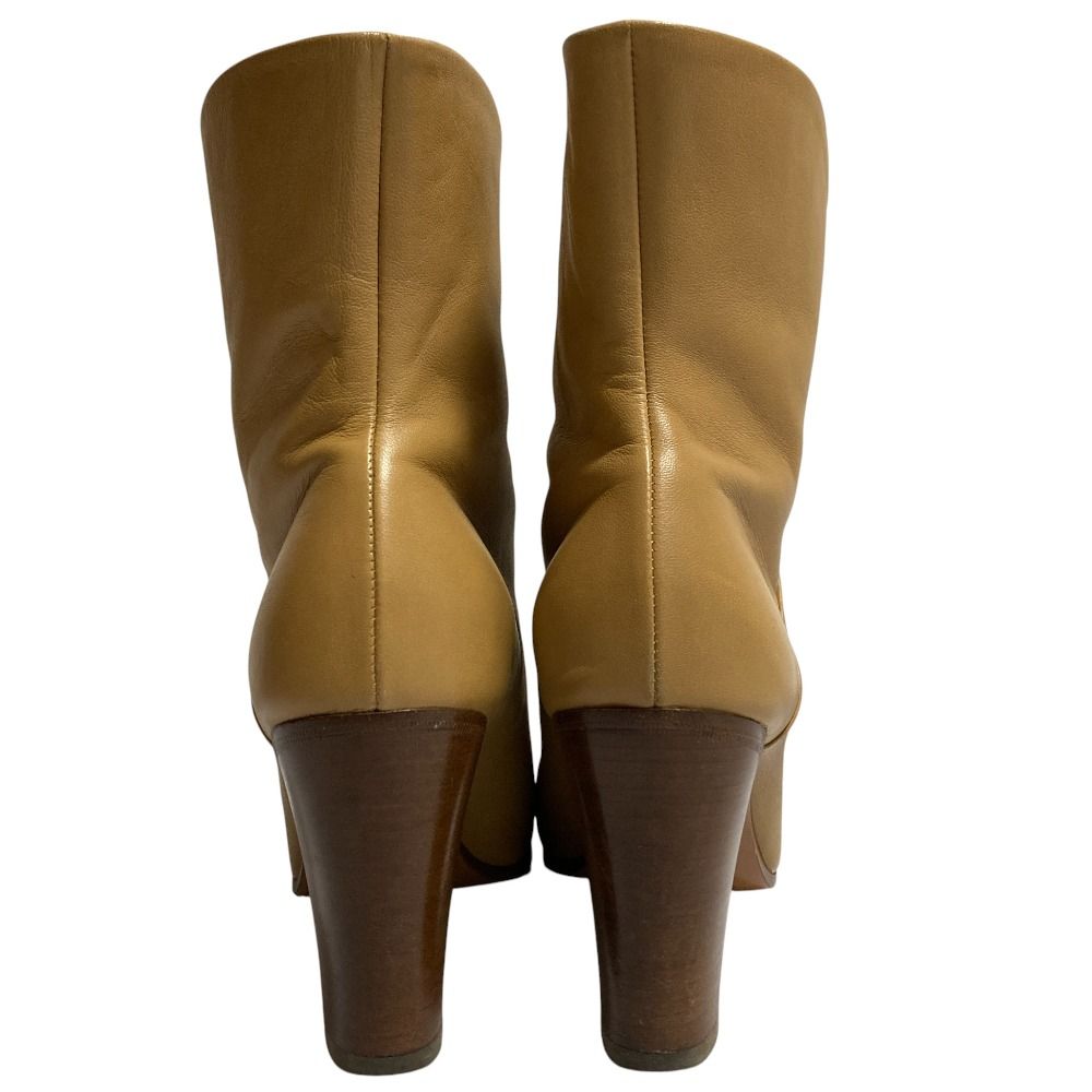 美品 CELINE セリーヌ フィービー期 レザーショートブーツ サイズ36.5