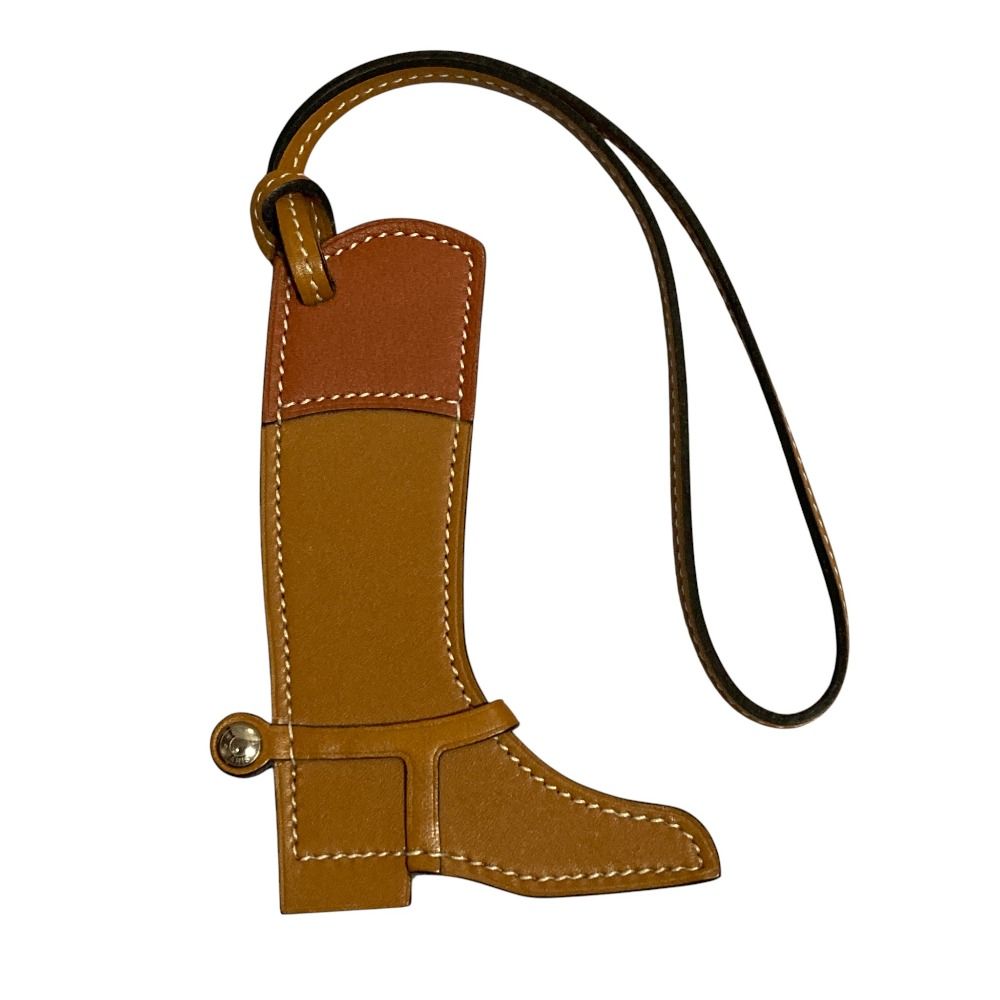 美品 HERMES エルメス パドック ブーツ バッグチャーム ヴォースイフト