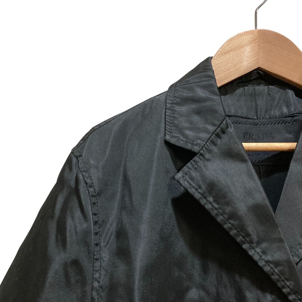 美品 PRADA プラダ ヴィンテージ ナイロン テーラードジャケット