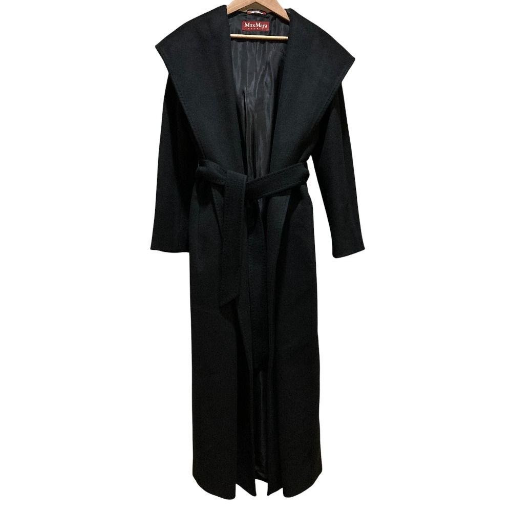 Max Mara STUDIO カーディガン S 黒 【古着】【中古】【送料無料】 Max Mara STUDIO カーディガン S 黒 【古着】【中古】【送料無料】の