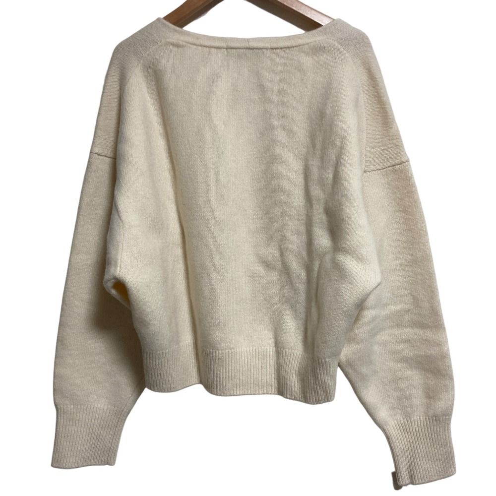 美品 22AW NOBLE ノーブル カシミアブレンド ショート Vネック プル