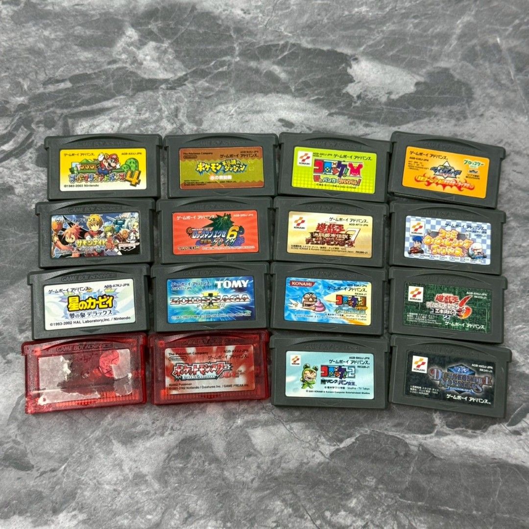 □ＧＢＡ ゲームボーイアドバンス ソフトのみ 25点セット まとめ売り