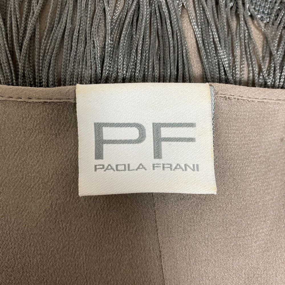 美品 PF by PAOLA FRANI ピーエッフェバイパオラフラーニ シルク