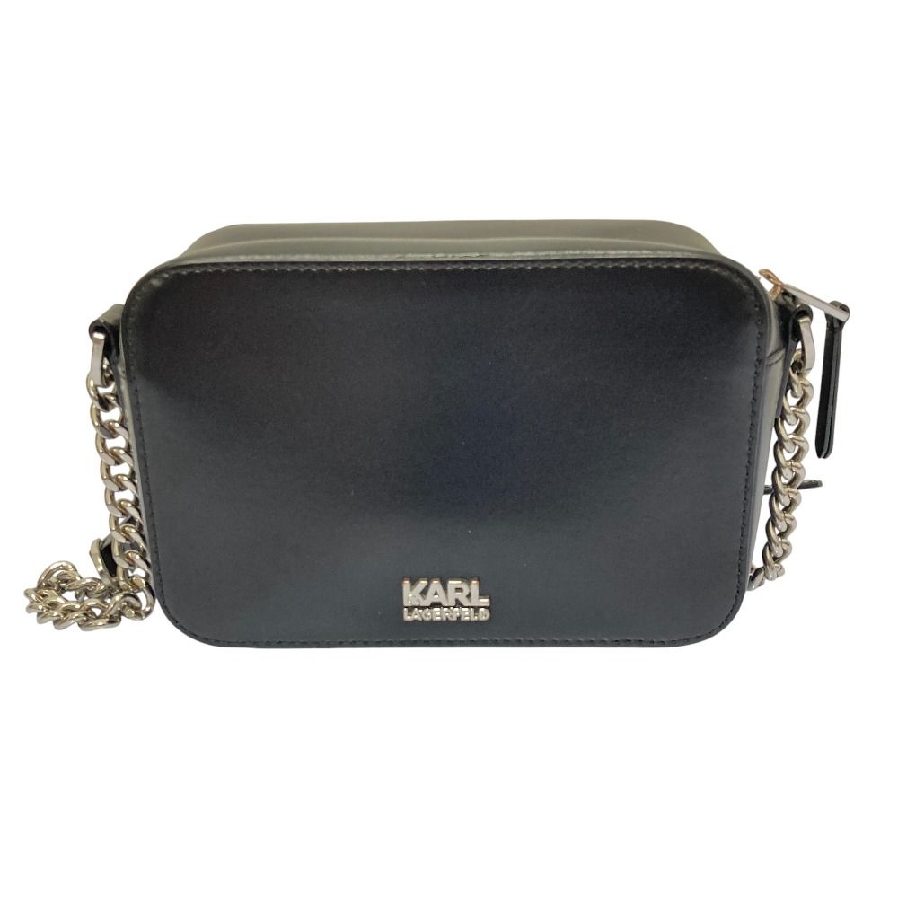 良品 KARL LAGERFELD カールラガーフェルド ショルダーバッグ ブラック