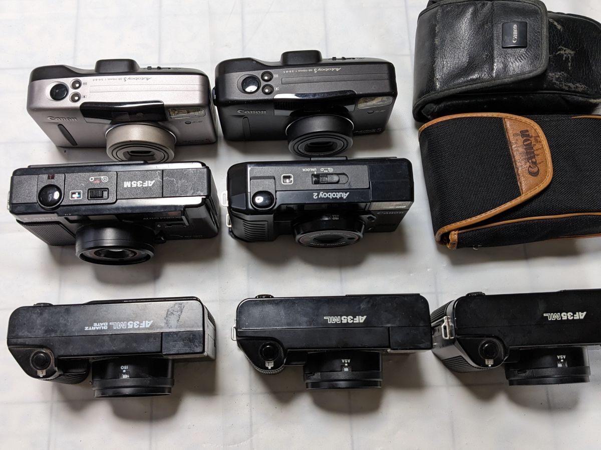 ★CANON AF35M AF35ML Autoboy2 MC QD 7台セット Canon AF35M: The Absolute Automation of the 'Autoboy' · Lomography