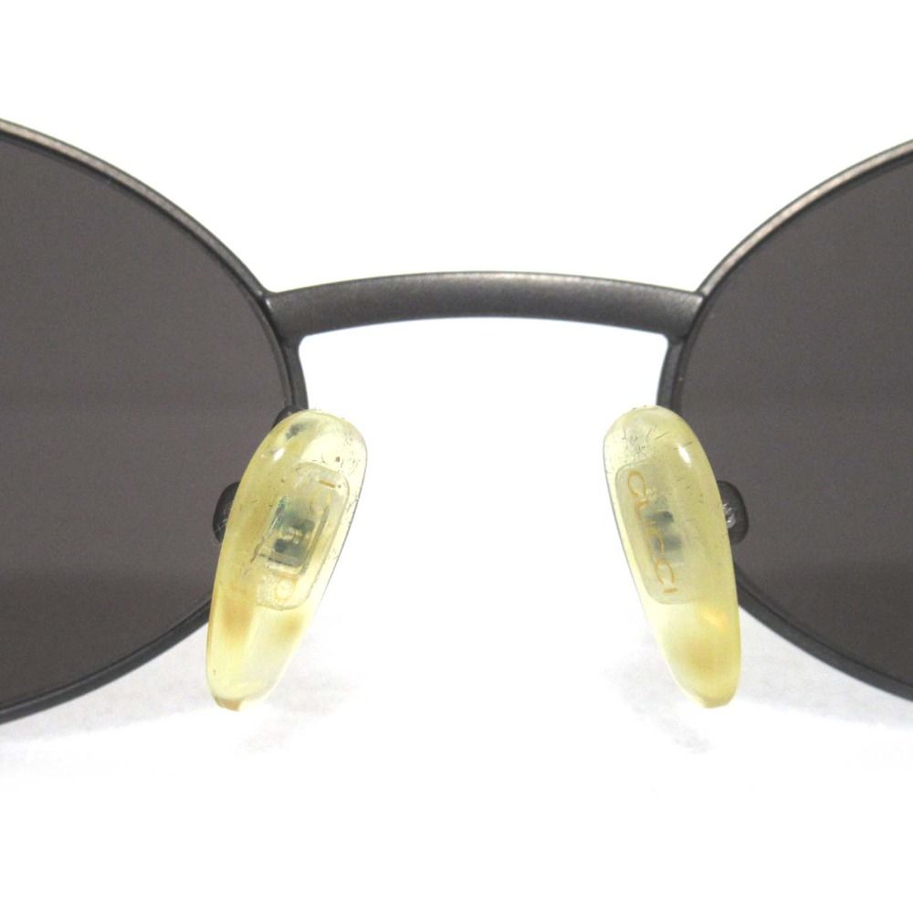 GUCCI サングラス オーバル ブラック シルバー ヴィンテージ オールド GUCCI サングラス オーバル ブラック シルバー ヴィンテージ オールド