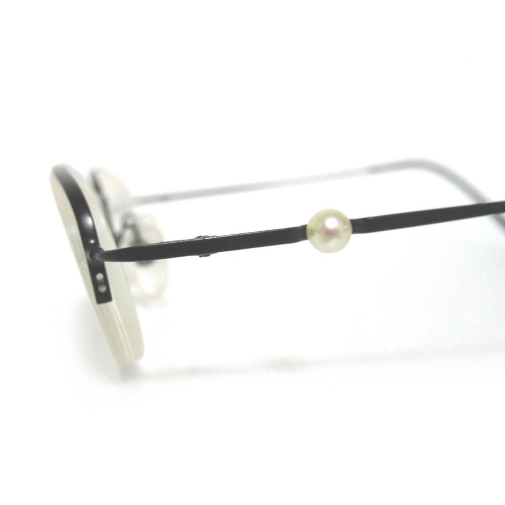 美品 CHANEL シャネル 度あり フェイクパール装飾 メガネ 眼鏡 2048-H