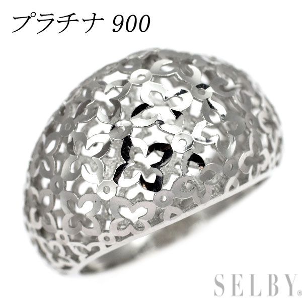 Pt900 デザイン リング - メルカリ