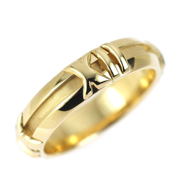 ティファニー K18YG リング アトラス ニューメリック - メルカリ