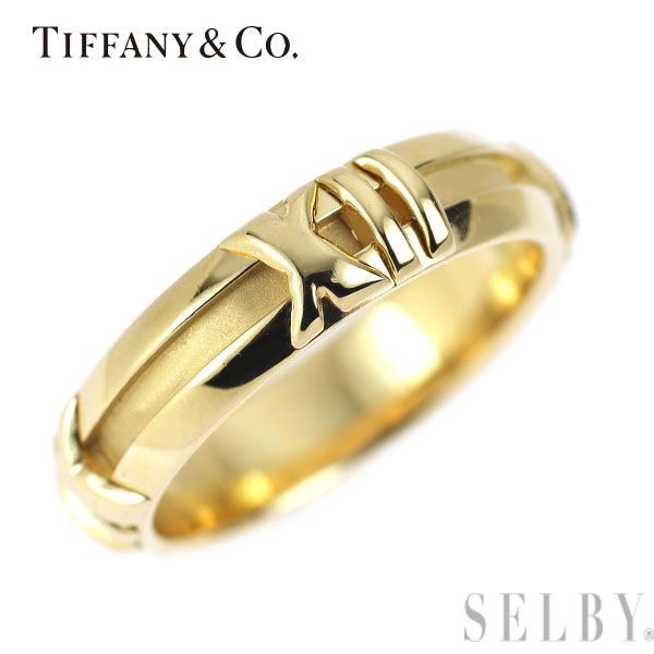 ティファニー K18YG リング アトラス ニューメリック - メルカリ