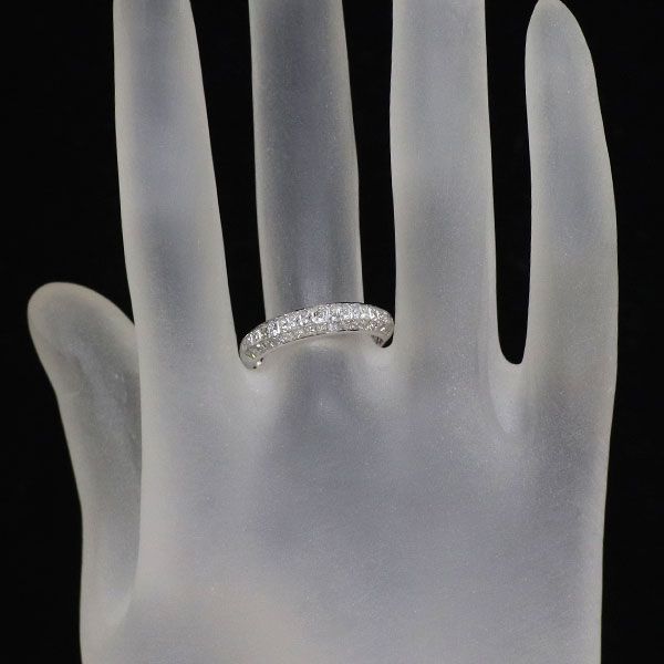 GSTV K18WG ダイヤモンド リング ミステリーセッティング - メルカリ